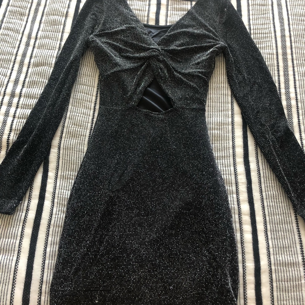 Sparkly black guess dress